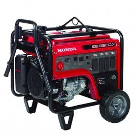 Honda EB6500X 6,500 Watt 120/240V Gas Industrial Portable Gas Generato