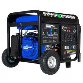 DuroMax XP5500HX 5,500 Watt Portable Dual Fuel Gas Propane CO Alert Generator